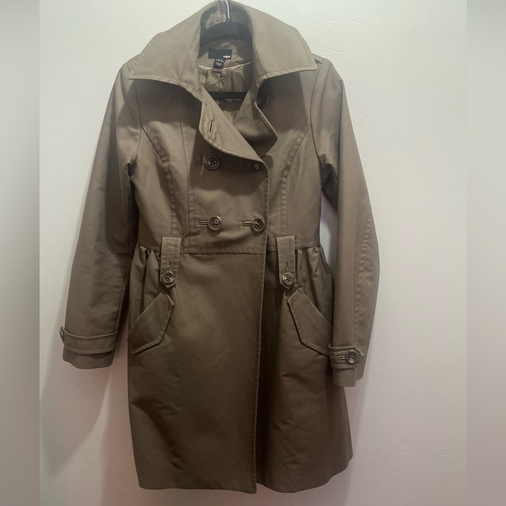H&M Brown Trench Coat